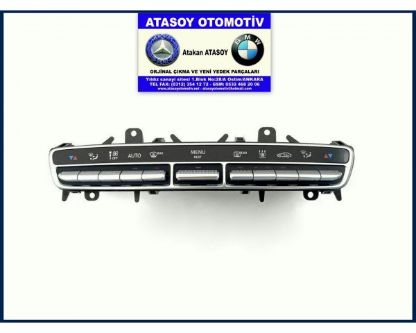 MERCEDES W205 KALORİFER KONTROL PANELİ 2059054515 2059059113 2059055006 2059058405 A2059054515 A2059059113 A2059055006 A2059058405 A2C1115180001 A2C9556670001 A2C91725400